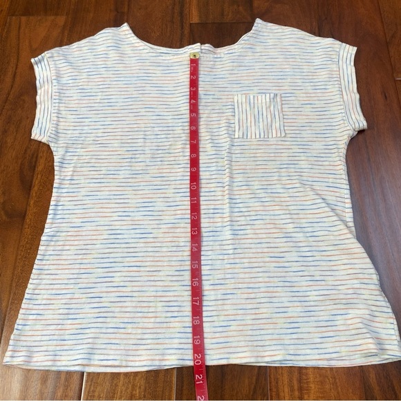 Talbots Space Dye Pocket Tee. Size Large. - Picture 8 of 8